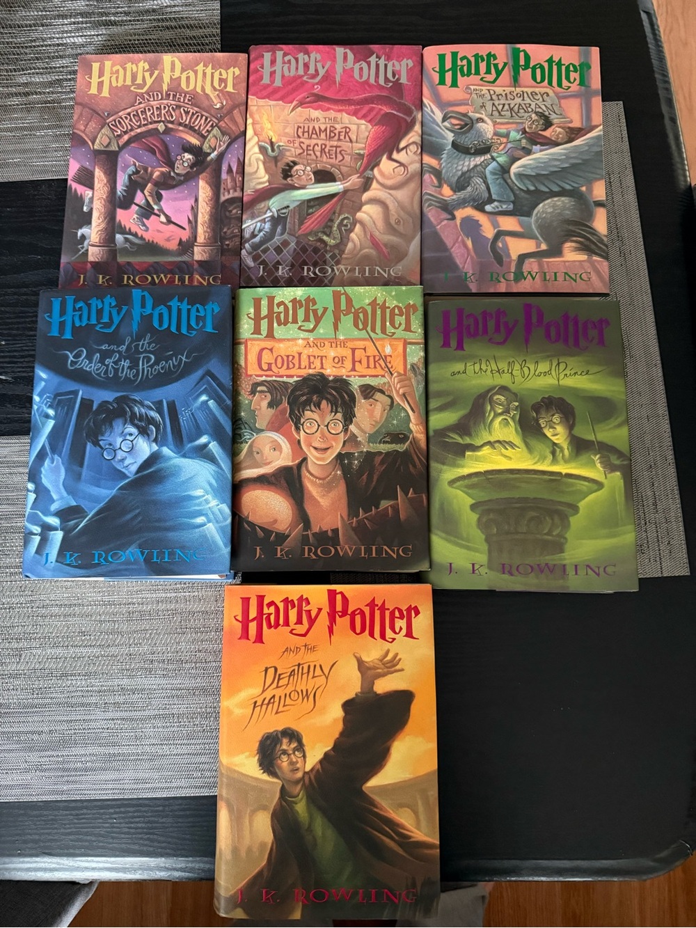 Harry Potter Hard Cover Book Set - J.K. Rowling (7 Books)